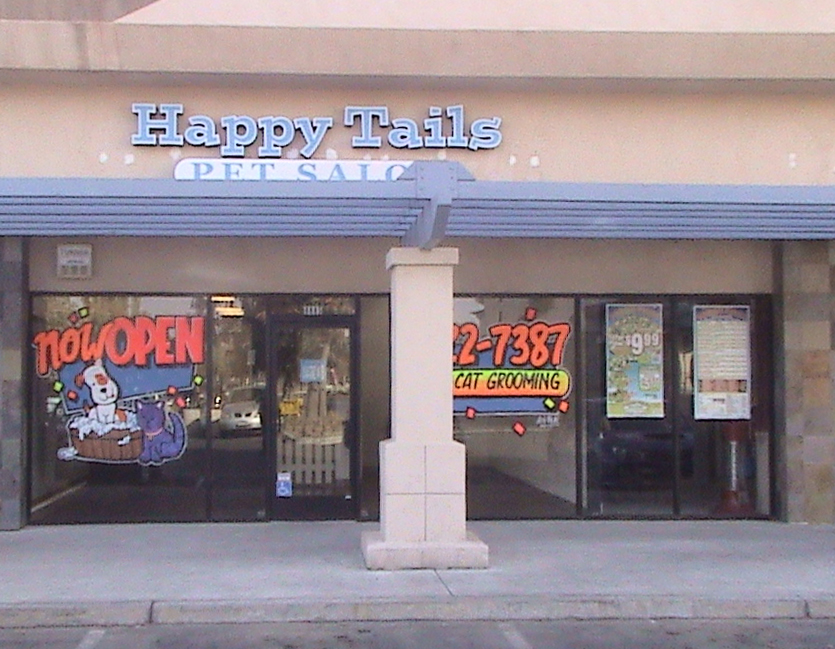 Happy Tails Pet Salon storefront